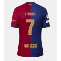 Barcelona Ferran Torres #7 Replika Hemmatröja 2024-25 Kortärmad